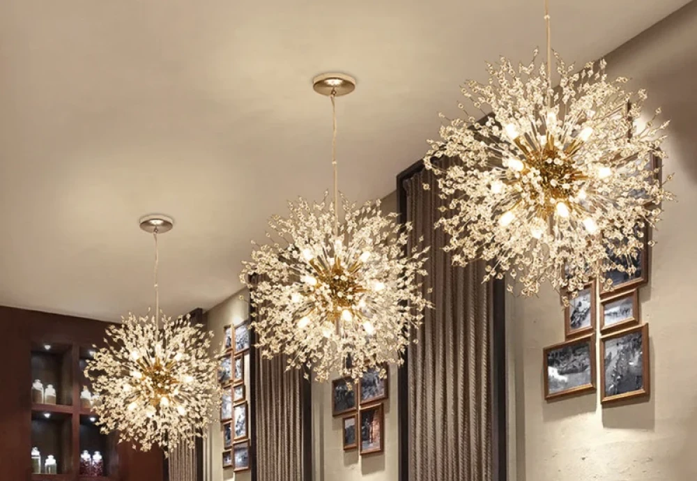 crystal pendant chandelier lighting